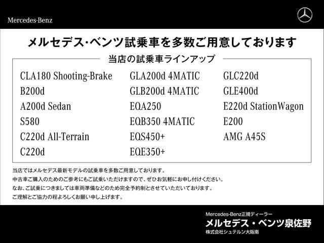 ＥＱＡ ＥＱＡ２５０　ＡＭＧラインパッケージ　認定中古車二年保証　１オーナー　パノラミックスライディングルーフ　ハーフレザーシート　ヘッドアップディスプレイ　電動リアゲート　レーダーセーフティパッケージ　３６０度カメラ　シートヒーター（41枚目）