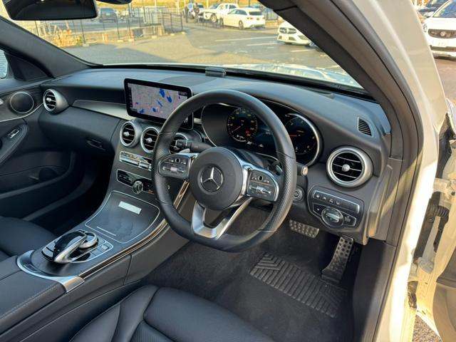 Ｃ２２０ｄローレウスエディションスポーツプラスパック　認定中古車２年保証　ワンオーナー　ヘッドアップディスプレイ　レーダーセーフティパッケージ　アダブティブクルーズコントロール　マルチビームＬＥＤヘッドライト　メモリー付パワーシート前席(18枚目)