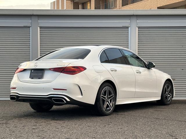 Ｃクラス Ｃ２００　４Ｍアバンギャルド　ＡＭＧラインパッケージ　新車保証継承　ドライバーズパッケージ　パノラミックスライディングルーフ　３６０度カメラ　レーダーセーフティパッケージ　アンビエントライト　　リアアクスルステアリング　ＬＥＤハイパフォーマンスアシスト（9枚目）