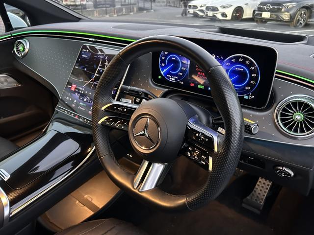 EQE EQE350+ AMGラインパッケージ エクスクルーシブパッケージ パノラミックスライディングルーフ エナジャイジングパッケージ 本革シート&ヒーター シートベンチレーター ブルメスターサウンド リアアクスルステアリング 新車保証継承(24枚目)