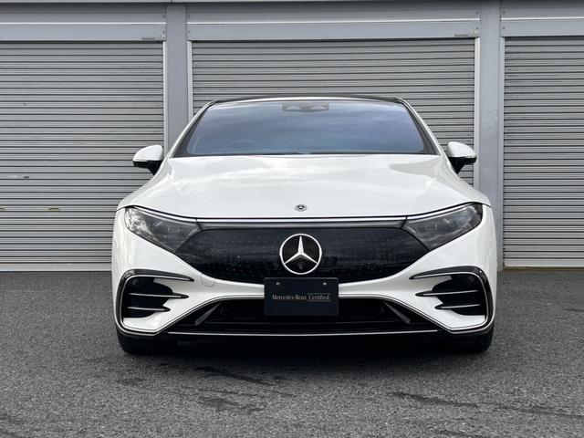 EQS EQS450+ AMGラインパッケージ エクスクルーシブパッケージ パノラミックスライディングルーフ レーダーセーフティパッケージ ヘッドアップディスプレイ 全周囲カメラ メモリー付パワーシート 電動テールゲート 新車保証継承(5枚目)