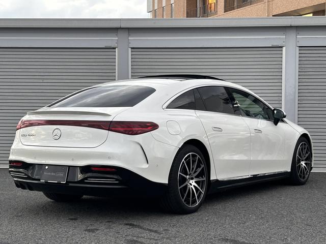 EQS EQS450+ AMGラインパッケージ エクスクルーシブパッケージ パノラミックスライディングルーフ レーダーセーフティパッケージ ヘッドアップディスプレイ 全周囲カメラ メモリー付パワーシート 電動テールゲート 新車保証継承(9枚目)