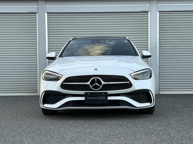 Cクラスステーションワゴン C200ステーションワゴンアバンギャルドAMGライン レザーエクスクルーシブパッケージ パノラミックスライディングルーフ ベーシックパッケージ ヘッドアップディスプレイ 本革 ARナビ レーダーセーフティパッケージ 360度カメラ 認定中古車二年保証(5枚目)