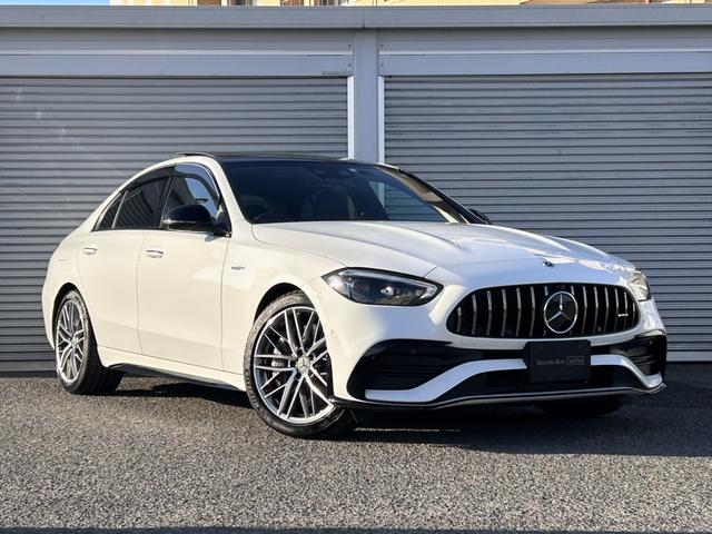 Ｃクラス Ｃ４３　４マチック　パノラミックスライディングルーフ　レーダーセーフティパッケージ　３６０度カメラ　ＨＵＤ　ブルメスター３Ｄサラウンドサウンドシステム　ＡＲナビ　ＤＩＧＩＴＡＬライト　１オーナー　認定中古車二年保証（12枚目）