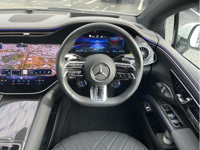 ＥＱＳ ＥＱＳ５３　４マチック＋　リアコンフォートパッケージ　エクスクルーシブパッケージ　ＡＭＧカーボンファイバーインテリアトリム　ハイパースクリーン　ＨＵＤ　シートベンチレーター　パノラミックスライディングルーフ　新車保証継承（30枚目）