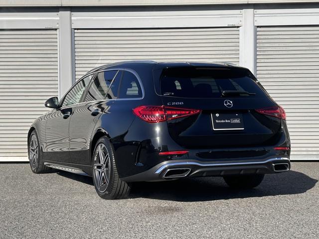 Ｃクラスステーションワゴン Ｃ２００ステーションワゴンアバンギャルドＡＭＧライン　ベーシックパッケージ　レザーエクスクルーシブパッケージ　パノラミックスライディングルーフ　ヘッドアップディスプレイ　レーダーセーフティパッケージ　ＤＩＧＩＴＡＬライトシートヒーター　認定中古車二年保証（7枚目）