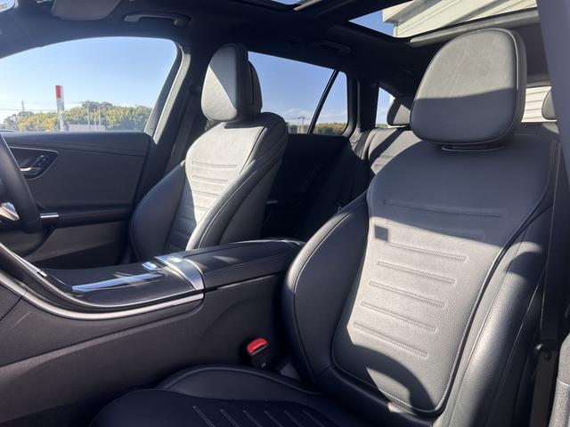 Ｃクラスステーションワゴン Ｃ２００ステーションワゴンアバンギャルドＡＭＧライン　ベーシックパッケージ　レザーエクスクルーシブパッケージ　パノラミックスライディングルーフ　ヘッドアップディスプレイ　レーダーセーフティパッケージ　ＤＩＧＩＴＡＬライトシートヒーター　認定中古車二年保証（18枚目）