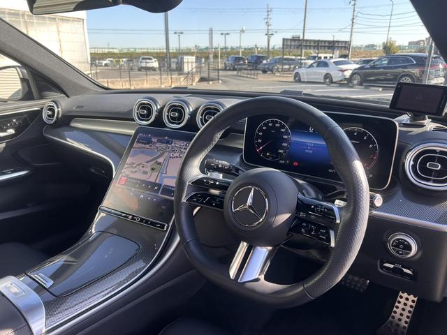 Ｃクラスステーションワゴン Ｃ２００ステーションワゴンアバンギャルドＡＭＧライン　ベーシックパッケージ　レザーエクスクルーシブパッケージ　パノラミックスライディングルーフ　ヘッドアップディスプレイ　レーダーセーフティパッケージ　ＤＩＧＩＴＡＬライトシートヒーター　認定中古車二年保証（19枚目）