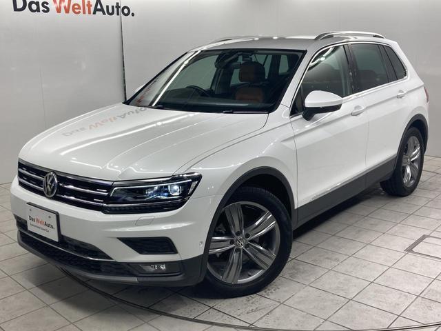ティグアン ディナウディオエディション 特別仕様車 レザーシート シートヒーター パドルシフト 電動パーキングブレーキ アラウンドビューカメラ 純正ナビ 19インチアルミ レーンアシスト パワーシート 電動リアゲート シルバールーフレール(19枚目)