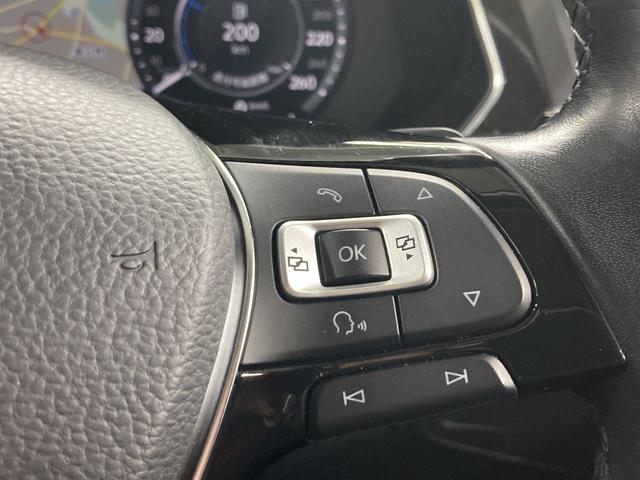 ティグアン ディナウディオエディション 特別仕様車 レザーシート シートヒーター パドルシフト 電動パーキングブレーキ アラウンドビューカメラ 純正ナビ 19インチアルミ レーンアシスト パワーシート 電動リアゲート シルバールーフレール(56枚目)