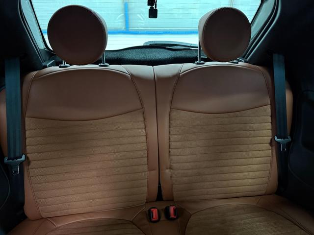 アバルト595 コンペティツィオーネ 茶革 黄色ブレンボキャリパー カーボンミラー ETC ドラレコ 5MT JBLスピーカー カーボンバンパー 純正ディスプレイオーディオ グリージョレコード(49枚目)