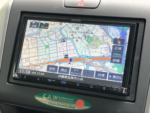 フリード Ｇ・ホンダセンシング　両側パワースライドドア・社外ナビ・バックカメラ・ＬＥＤヘッドライト・ＡＣＣ／ＬＫＡ・衝突軽減装置・スマートキー・後席サンシェード・ＣＤ／ＦＭ／ＡＭ／Ｂｌｕｅｔｏｏｔｈオーディオ・禁煙（4枚目）