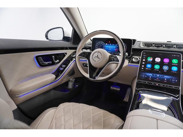 Ｓクラス Ｓ５００　４マチック　ＡＭＧラインパッケージ　ユーザー買取車　左Ｈ　ホワイトレザー　サンルーフ　Ｂｕｒｍｅｓｔｅｒ　メモリー機能付Ｐシート　アンビエントライト　ＡＲナビ　パワーバックドア　禁煙　シートヒーター　ベンチレーション　ＯＰアルミホイール（56枚目）