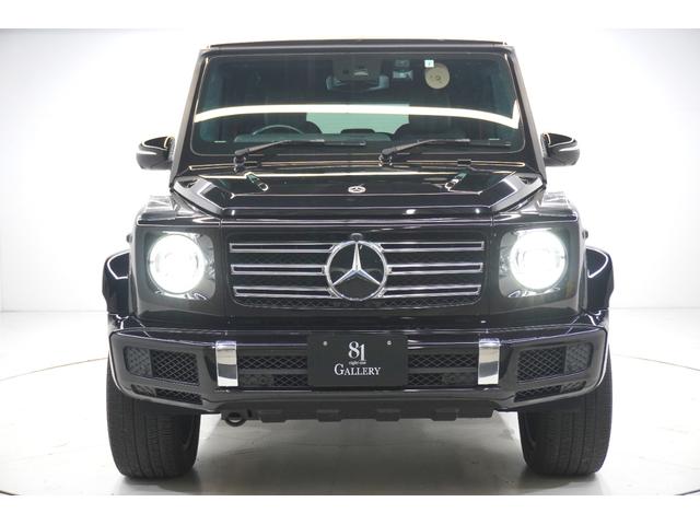 Gクラス G400d AMGライン ユーザー買取車 サンルーフ 黒革シート Burmester メモリー機能付パワーシート 純正ナビ バックカメラ 全方位モニター LEDヘッドライト ドラレコ ベンチレーション シートヒーター 禁煙車(2枚目)