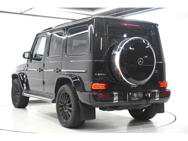 Gクラス G400d AMGライン ユーザー買取車 サンルーフ 黒革シート Burmester メモリー機能付パワーシート 純正ナビ バックカメラ 全方位モニター LEDヘッドライト ドラレコ ベンチレーション シートヒーター 禁煙車(7枚目)