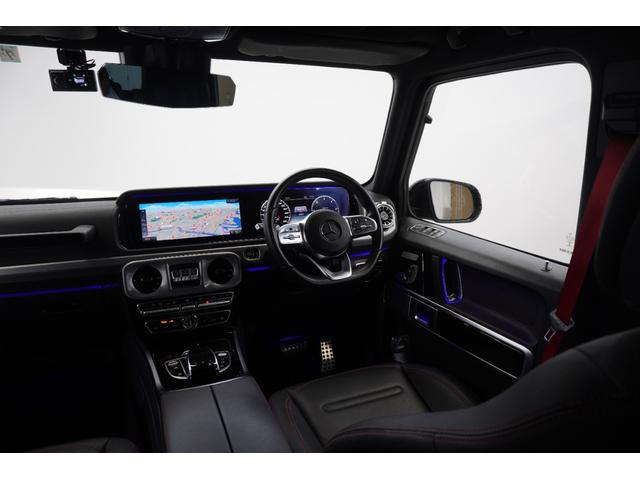 Gクラス G400d AMGライン ユーザー買取車 サンルーフ 黒革シート Burmester メモリー機能付パワーシート 純正ナビ バックカメラ 全方位モニター LEDヘッドライト ドラレコ ベンチレーション シートヒーター 禁煙車(39枚目)
