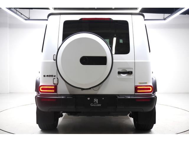 Ｇクラス Ｇ４００ｄ　ＡＭＧライン　ユーザー買取車　ワンオーナー　ＥＤマグノホワイト　限定車　ＡＭＧナイトパッケージ　ホワイトレザーシート　シートヒーター　ベンチレーション　サンルーフ　メモリー機能付Ｐシート　Ｂｕｒｍｅｓｔｅｒ（6枚目）