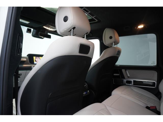Ｇクラス Ｇ４００ｄ　ＡＭＧライン　ユーザー買取車　ワンオーナー　ＥＤマグノホワイト　限定車　ＡＭＧナイトパッケージ　ホワイトレザーシート　シートヒーター　ベンチレーション　サンルーフ　メモリー機能付Ｐシート　Ｂｕｒｍｅｓｔｅｒ（38枚目）