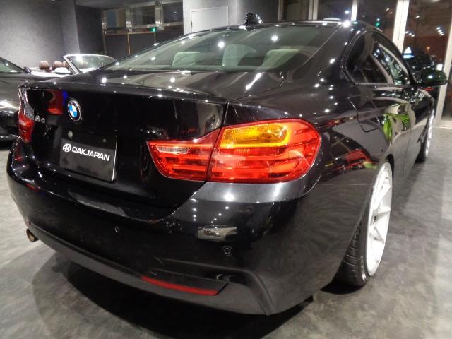 4シリーズ 420iクーペ Mスポーツ 2.0TWINPOWERターボエンジン8速パドルS車高調TSW20インチアルミMスポーツエアロMスポーツシートパワーシートHDDナビバックカメラクルーズコントロールスマートキーHIDライトFOGライト(3枚目)