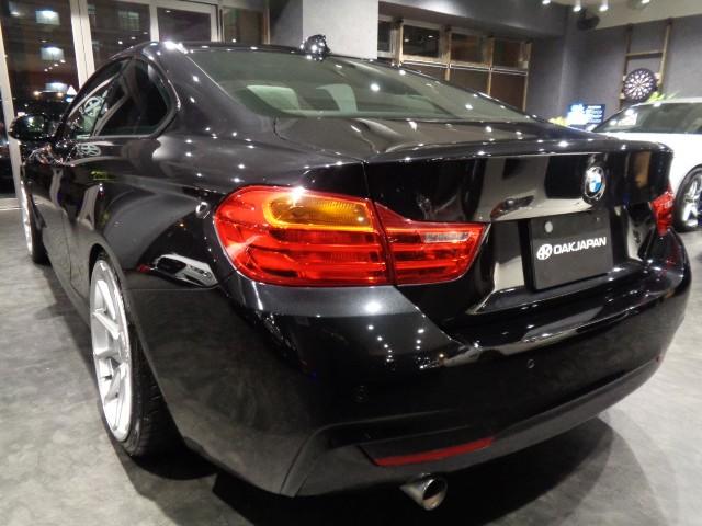 4シリーズ 420iクーペ Mスポーツ 2.0TWINPOWERターボエンジン8速パドルS車高調TSW20インチアルミMスポーツエアロMスポーツシートパワーシートHDDナビバックカメラクルーズコントロールスマートキーHIDライトFOGライト(4枚目)