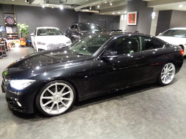 4シリーズ 420iクーペ Mスポーツ 2.0TWINPOWERターボエンジン8速パドルS車高調TSW20インチアルミMスポーツエアロMスポーツシートパワーシートHDDナビバックカメラクルーズコントロールスマートキーHIDライトFOGライト(7枚目)