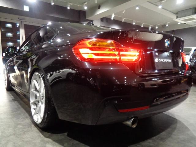 4シリーズ 420iクーペ Mスポーツ 2.0TWINPOWERターボエンジン8速パドルS車高調TSW20インチアルミMスポーツエアロMスポーツシートパワーシートHDDナビバックカメラクルーズコントロールスマートキーHIDライトFOGライト(12枚目)