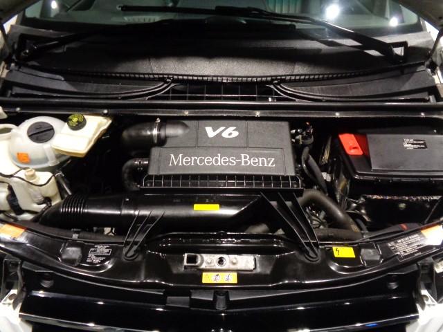 Vクラス V350 グランドエディション 最終型30台限定車3.5V6エンジンシフトマチック3列6シーター専用エアロ黒革ウッドインテリアWガラスサンルーフナビTVバックカメラ19インチAWパワーシートシートヒーター電動スライドドアフリップD(47枚目)