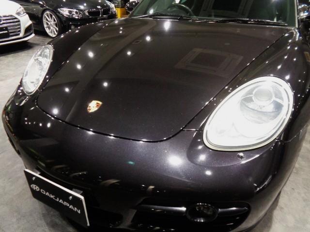 ケイマン ベースグレード バサルトブラックMカラー2.7FLAT6エンジンティプトロニックSステン2本出しマフラー車高調対向キャリパー黒革コンビシートナビTVバックカメラパワーシートシートヒーター電動リアスポ大型Rスポドラレコ(5枚目)