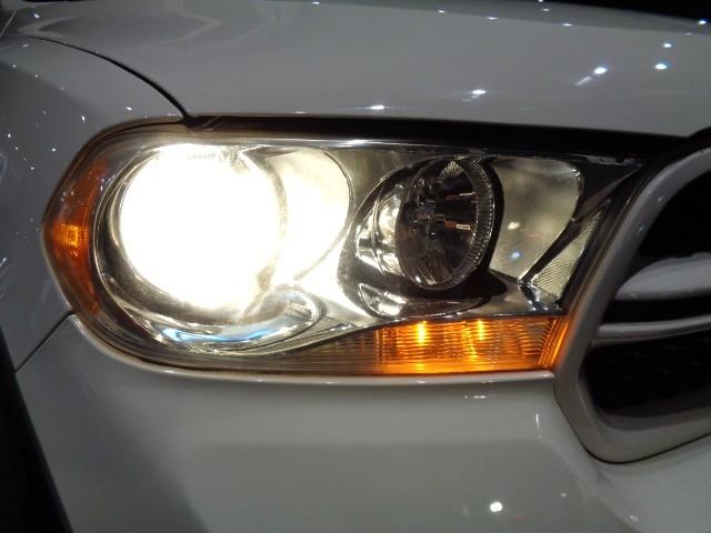 ダッジ・デュランゴ クルー　３．６Ｖ６ＶＶＴエンジン黒革シートインテリア３列７シーターフルセグナビＴＶバックサイドフロントカメラクルーズコントロールパワーシート電動ＲゲートリアソナーＬＥＤＦＯＧ１８アルミオートチェック確認済（10枚目）