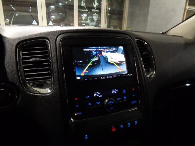 ダッジ・デュランゴ クルー　３．６Ｖ６ＶＶＴエンジン黒革シートインテリア３列７シーターフルセグナビＴＶバックサイドフロントカメラクルーズコントロールパワーシート電動ＲゲートリアソナーＬＥＤＦＯＧ１８アルミオートチェック確認済（30枚目）