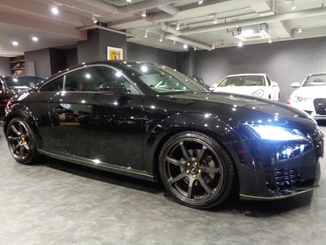 TTクーペ 2.0TFSI ミストブラックMカラー2.0TFSIターボエンジン6速SトロニックパドルシフトBORAカーボンテールマフラーローダウンRAYS19アルミ電動RスポDRIVEセレクトバーチャルコックピットナビTVレザー(8枚目)