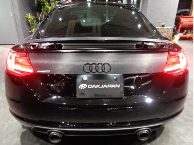 TTクーペ 2.0TFSI ミストブラックMカラー2.0TFSIターボエンジン6速SトロニックパドルシフトBORAカーボンテールマフラーローダウンRAYS19アルミ電動RスポDRIVEセレクトバーチャルコックピットナビTVレザー(10枚目)