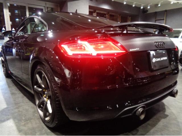 TTクーペ 2.0TFSI ミストブラックMカラー2.0TFSIターボエンジン6速SトロニックパドルシフトBORAカーボンテールマフラーローダウンRAYS19アルミ電動RスポDRIVEセレクトバーチャルコックピットナビTVレザー(11枚目)