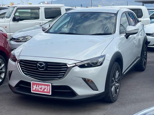 マツダ ＣＸ－３ ＸＤ　ツーリング　９型社外ナビ・フルセグＴＶ・バックカメラ・ＤＶＤ／ＣＤ・ステアリモコン・ＥＴＣ・プッシュスタート・クルコン・アイドリングストップ・横滑り防止・車線逸脱抑制・オートハイビーム・運転席パワーシート