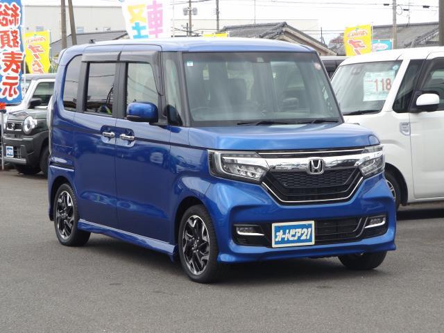 ホンダ Ｎ−ＢＯＸカスタム Ｇ　Ｌターボホンダセンシング　ナビ　ＴＶ