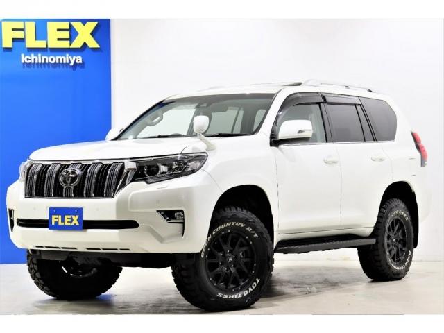 トヨタ ランドクルーザープラドｔｘ ｌパッケージ ２ ８ ディーゼルターボ ４ｗｄ ５人の中古車 車体価格4 8万円 21年式 走行7キロ 車体色パールホワイト 愛知県一宮市丹陽町九日市場１１３ ３ フレックスオート ランクルハイエース一宮の在庫 グーネット中古車