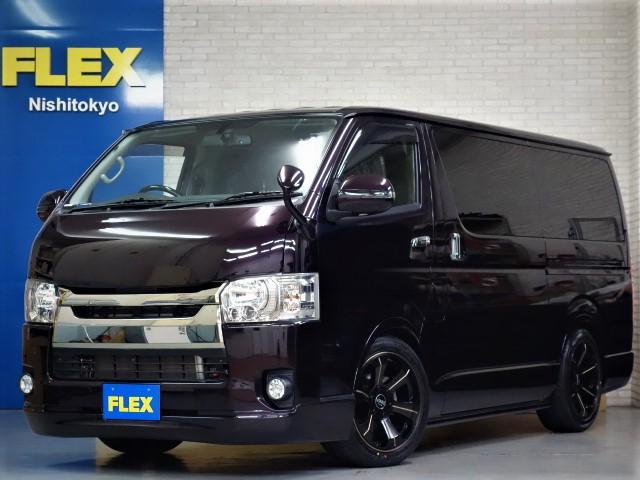 スーパーGL ダークプライム フレックス初売り 2021年特選車MTS18インチアルミローダウンナビETC装備(1枚目)