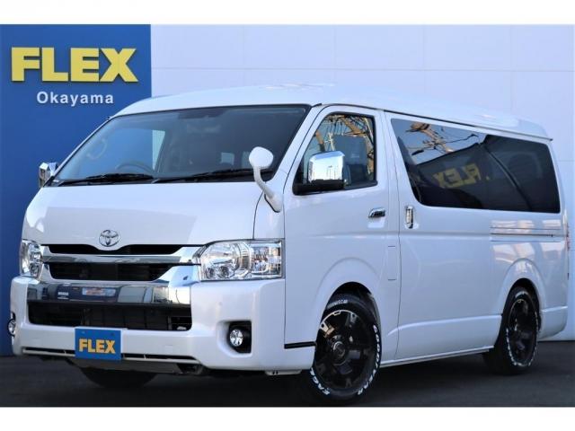 トヨタ ハイエースワゴン ｆｌｅｘオリジナル内装架装ｖｅｒ １ ５ 新型ワゴンｇｌ ガソリン ２ｗｄ トヨタセーフティセンス メーカーフルオプション ナビ 405 8万円 令和3年 21年 岡山県 中古車 価格 Com