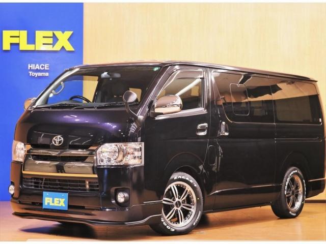 トヨタ ハイエースバン スーパーｇｌ ダークプライム 中古車 ４１５ｃｏｂｒａカスタム ナスカータイヤの中古車 グーネット中古車