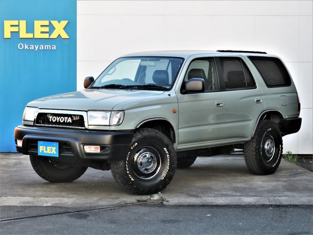 ハイラックスサーフ - トヨタ SSR-V カーキカラー ナローボディ