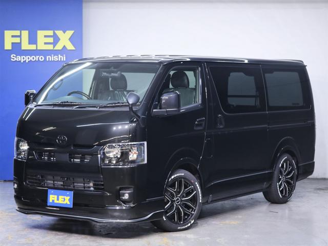 スーパーGL ダークプライムII BlackEdition 415コブラType-Rフロントリップスポイラー FLEXオーバーフェンダー リアスポイラー シグマBLACkテールランプ BIG-Xナビ ドライブレコーダー(1枚目)