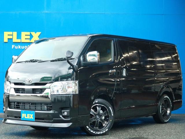 スーパーGL ダークプライムII FLEX デルフィーノラインフロントリップ FLEX アルティメットLEDテールランプ FLEX ワイルドディープス17インチ 1.5インチローダウン カロッツェリア楽ナビSDフルセグナビ(1枚目)