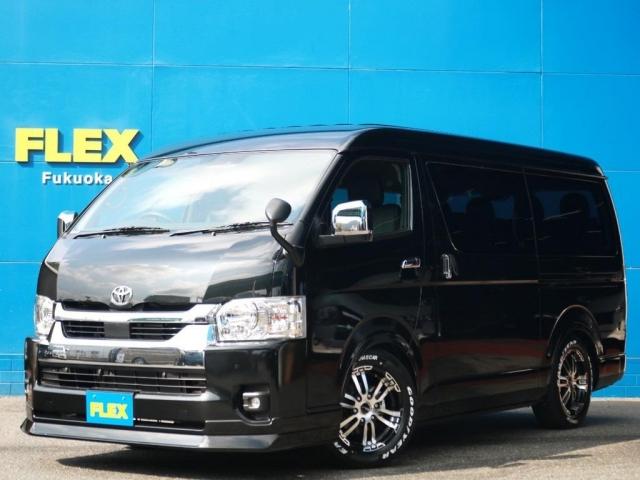 トヨタ ハイエースワゴン GL ロング 標準シート配列 FLEXナビ