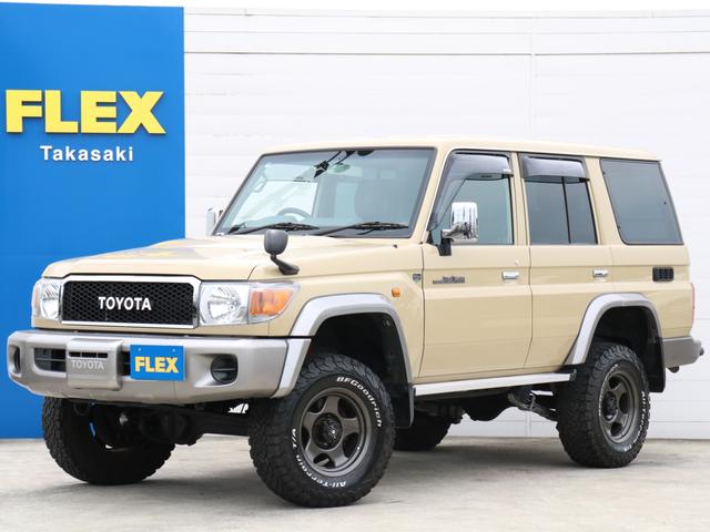 ランドクルーザー７０(トヨタ) ４．０　４ＷＤ　ＯＰウインチ　ＯＰデフロック　ブラッドレーＶ１６インチＡＷ　ＢＦＧタイヤ　リフトアップ 中古車画像