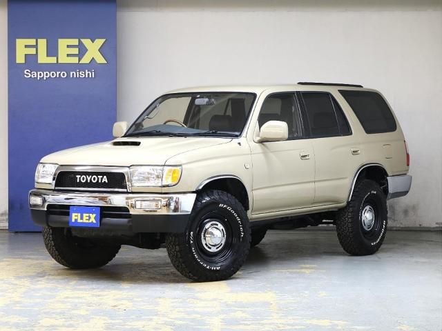 トヨタ ハイラックスサーフ ３．０　ＳＳＲ－Ｘ　リミテッド　ディーゼルターボ　４ＷＤ　オールペイントベージュ　ＵＳ仕様　４Ｒｕｎｎｅｒ仕様　ディーゼルターボ　ケンウッドＳＤナビ　バックカメラ　ＥＴＣ　シートカバー　ドライブレコーダー　ＢＦグッドリッチタイヤ　ＤＥＡＮ１６ＡＷ