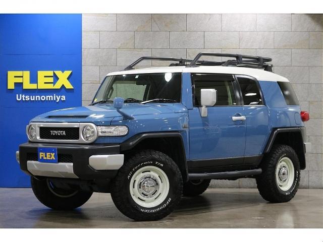 トヨタ ＦＪクルーザー カラーパッケージ　Ａ−ＴＲＡＣ　リアデフロック　フルセグナビ