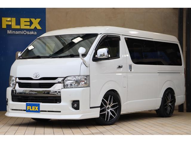 スーパーＧＬ　ダークプライムＩＩ　新品ＦＬＥＸ　Ｄｅｌｆｉｎｏフロントスポイラー　新品ＦＬＥＸ　Ｄｅｌｆｉｎｏオーバーフェンダー　新品ＦＬＥＸ　Ｄｅｌｆ０１　１８インチＡＷ　新品ＹＯＫＯＨＡＭＡ　ＰＡＲＡＤＡ　１８インチタイヤ