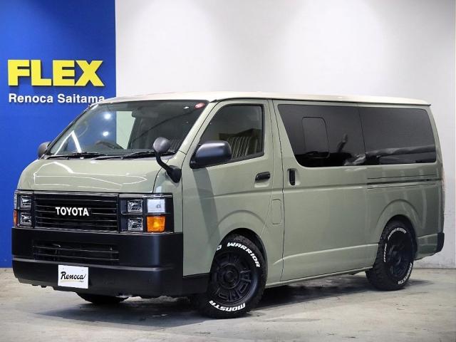 ロングスーパーＧＬ　Ｒｅｎｏｃａ　Ｃｏｓｔｌｉｅｎｓ　角目　シガーグリーン　ディーゼルターボ　ＤＥＡＮ　ＢＪ　ＭＥＸＩＣＡＮ　１６インチ　ナビ搭載　バックモニター搭載　ＥＴＣ搭載　新品シートカバー
