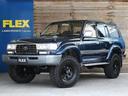 ランドクルーザー８０ ＶＸ　走行１４．８万ｋｍ　後期ディーゼルターボ　背面レス　３インチリフトＵＰ（コイル、ショック、ラテ、スタビブロック）　ジムライン１６ｉｎｃｈアルミホイール＆ＹＯＫＯＨＡＭＡジオランダーＭ／Ｔ　レンズ全換装（1枚目）