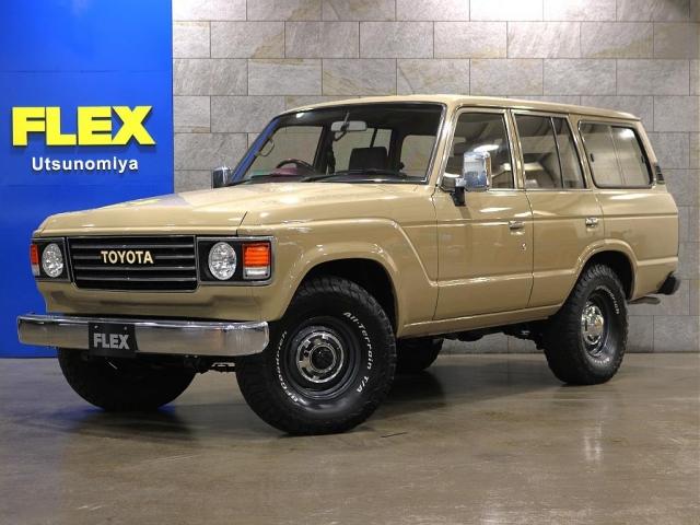 ランドクルーザー60(トヨタ) VX NoxPM適合全国登録可能 ベージュオールペイント ペンドルトンシートカバー アルパイン7インチディスプレイオーディオ 中古車画像